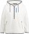 Ulla Popken Teddy Fleece Partial Zip Hoodie Snow White - Bluzy & bluzy z kapturem - 