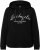 Ulla Popken City Name Graphic Hoodie Black - Bluzy & bluzy z kapturem - 