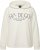 Ulla Popken City Name Graphic Hoodie Off-White - Bluzy & bluzy z kapturem - 
