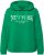 Ulla Popken City Name Graphic Hoodie Emerald Green - Bluzy & bluzy z kapturem - 