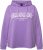 Ulla Popken City Name Graphic Hoodie Light Purple - Bluzy & bluzy z kapturem - 