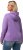 Ulla Popken City Name Graphic Hoodie Light Purple - Bluzy & bluzy z kapturem - 