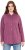 Ulla Popken Cable Knit Long Sleeve Hoodie Berry - Bluzy & bluzy z kapturem - 