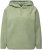 Ulla Popken Teddy Plush Long Sleeve Hoodie Sage Green - Bluzy & bluzy z kapturem - 