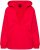 Ulla Popken Plunge Neck Long Sleeve Hoodie Salsa Red - Bluzy & bluzy z kapturem - 