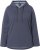 Ulla Popken Lettering GLOWING Hoodie Asphalt Grey - Koszulki z nadrukiem dla kobiet - 
