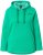 Ulla Popken Lettering GLOWING Hoodie Moss Green - Bluzy & bluzy z kapturem - 