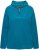 Ulla Popken Fleece Sweatshirt Hoodie Dark Petrol - Bluzy & bluzy z kapturem - 