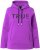 Ulla Popken TRUE Lettering Hoodie Neon Red - Bluzy & bluzy z kapturem - 