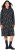 Ulla Popken Graphic Hooded Sweatshirt Dress Black - Bluzy & bluzy z kapturem - 