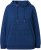 Ulla Popken Applique Lettering Hooded Sweatshirt Dark Blue - Bluzy & bluzy z kapturem - 