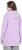 Ulla Popken Decorative Seam Zip-Up Hoodie Lavender - Bluzy & bluzy z kapturem - 