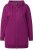 Ulla Popken Contrast Piping Zip-Up Hoodie Pink Berry - Bluzy & bluzy z kapturem - 