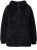Ulla Popken Teddy Fleece Zip-Up Hoodie Black - Bluzy & bluzy z kapturem - 