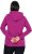 Ulla Popken Relaxed Fit Long Sleeve Hoodie Berry - Bluzy & bluzy z kapturem - 
