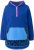 Ulla Popken Color Block Fleece Hoodie Denim Blue - Bluzy & bluzy z kapturem - 