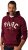 JP1880 Hoodie with Embroidery Aubergine - Bluzy & bluzy z kapturem - Bluzy & Bluzy z kapturem 2XL-12XL