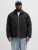 Jack & Jones Winson Worker Jacket Black - Kurtki Męskie Duże Rozmiary - Kurtki Duże rozmiary 2XL-8XL