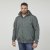 North Latitude 61301 Kurtka Softshell z Odpinaną Kapturą Ciemnozielony - Kurtki Męskie Duże Rozmiary - Kurtki Duże rozmiary 2XL-8XL