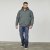 North Latitude 61301 Kurtka Softshell z Odpinaną Kapturą Ciemnozielony - Kurtki Męskie Duże Rozmiary - Kurtki Duże rozmiary 2XL-8XL