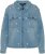 Ulla Popken Embroidered Denim Jacket Light Blue - Kurtki - 