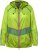 Ulla Popken Neon Rain Jacket Activewear Safety Yellow - Kurtki - 