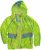 Ulla Popken Neon Rain Jacket Activewear Safety Yellow - Kurtki - 
