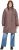 Ulla Popken HYPRAR Triple Function Weatherproof Jacket Taupe - Kurtki - 