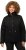 Ulla Popken HYPRAR Waterproof Running Jacket Black - Kurtki - 