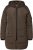 Ulla Popken HYPRAR Water Repellent Fully Lined Jacket Mocha - Kurtki - 