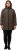 Ulla Popken HYPRAR Water Repellent Fully Lined Jacket Mocha - Kurtki - 