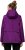 Ulla Popken HYPRAR Water-Repellent Windbreaker Dark Purple - Kurtki - 