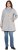Ulla Popken HYPRAR Melange Softshell Jacket Grey Melange - Kurtki - 