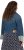 Ulla Popken Wide Cuff Denim Jacket Blue Denim - Kurtki - 