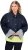 Ulla Popken Stretch Fit Cropped Denim Jacket Rinsed Wash - Kurtki - 