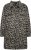Ulla Popken Leopard Print Shirt Jacket Black - Kurtki - 