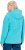 Ulla Popken Softshell Contrast Color Jacket Turquoise - Kurtki - 