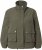 Ulla Popken Cargo Style Elastic Hem Jacket Olive Grey - Kurtki - 