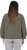 Ulla Popken Cargo Style Elastic Hem Jacket Olive Grey - Kurtki - 