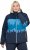 Ulla Popken Landscape Print Triple Function Performance Jacket Navy - Kurtki - 