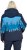 Ulla Popken Landscape Print Triple Function Performance Jacket Navy - Kurtki - 