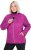 Ulla Popken HYPRAR Lightweight Quilted Water-Repellent Jacket Berry - Kurtki - 