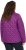 Ulla Popken HYPRAR Lightweight Quilted Water-Repellent Jacket Purple - Kurtki - 