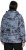 Ulla Popken HYPRAR Quilted Abstract Print Jacket Black - Kurtki - 