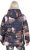 Ulla Popken HYPRAR Water-Repellent Allover Print Jacket Black - Kurtki - 
