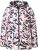 Ulla Popken HYPRAR Water-Repellent Allover Print Jacket Pale Beige - Kurtki - 