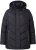 Ulla Popken HYPRAR Reflective Detail Quilted Jacket Black - Kurtki - 