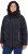 Ulla Popken HYPRAR Reflective Detail Quilted Jacket Black - Kurtki - 