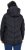 Ulla Popken HYPRAR Reflective Detail Quilted Jacket Black - Kurtki - 