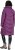 Ulla Popken HYPRAR Longline Water Repellent Jacket Plum - Kurtki - 